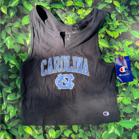 University of North Carolina UNC Chapel Hill Tar Heels racerback crop top - Picture 1 of 2